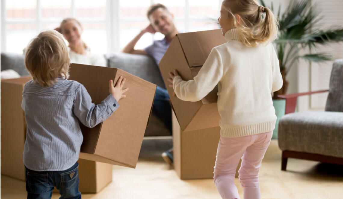 como se organizar durante a mudança