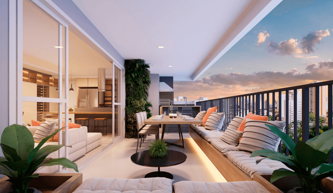 Como caprichar na iluminacao na area gourmet